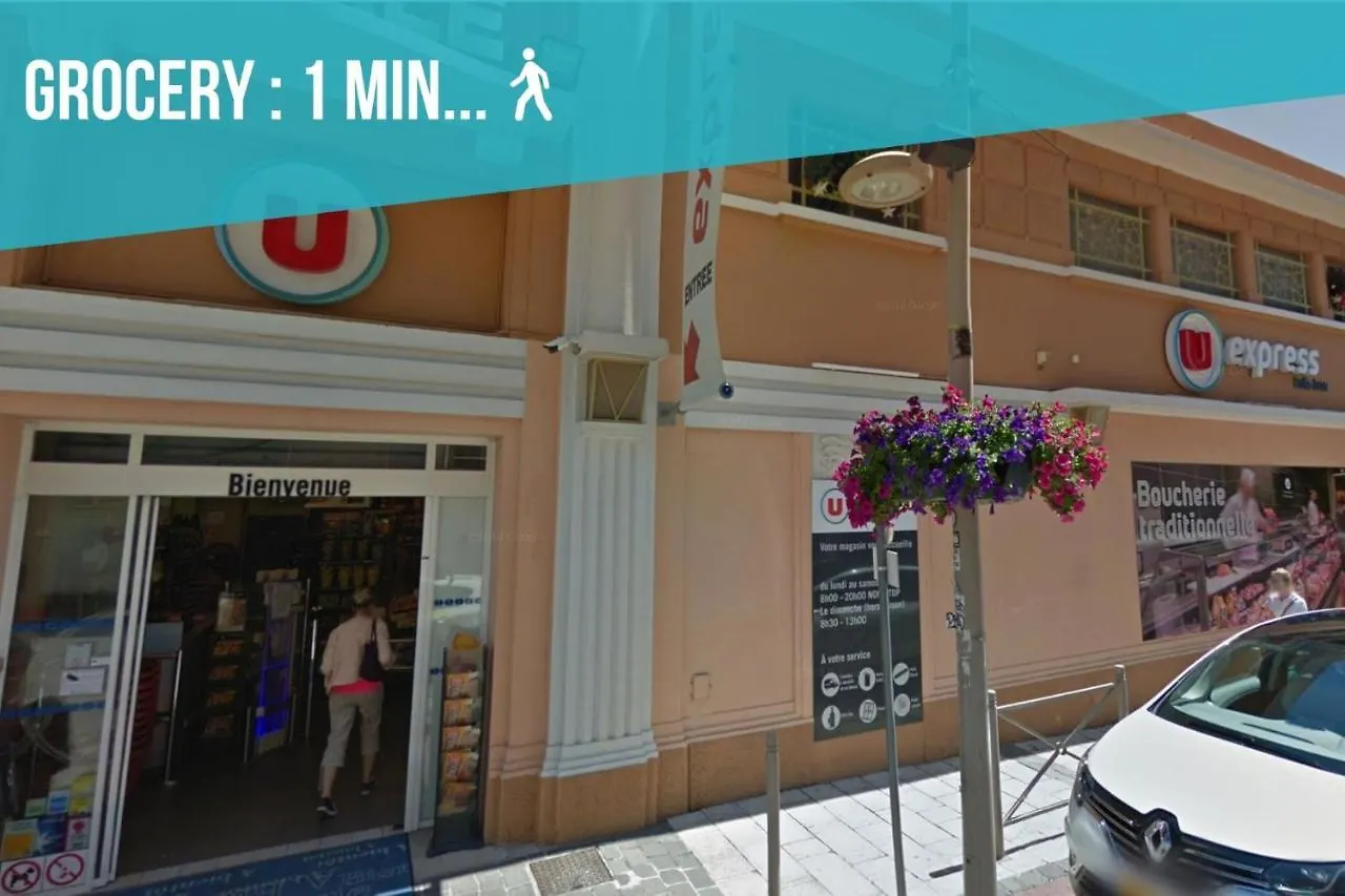 Le Provencale : Plages, Balcon, Clim Vallauris